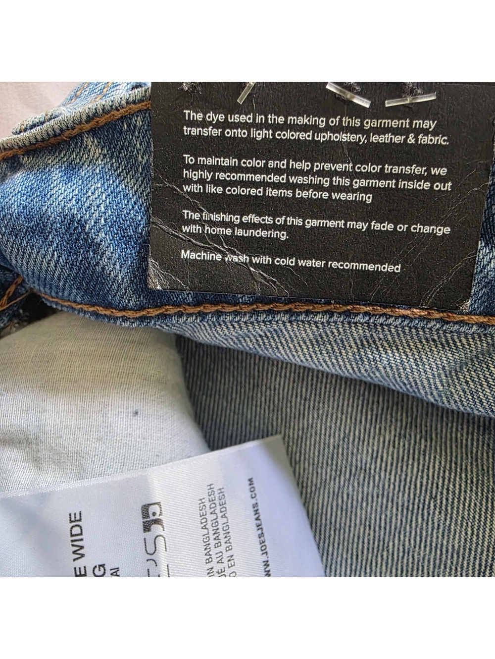 Joe’s Jeans Blue Women’s Low Rise Wide Leg Size: 27 - Picture 5 of 6
